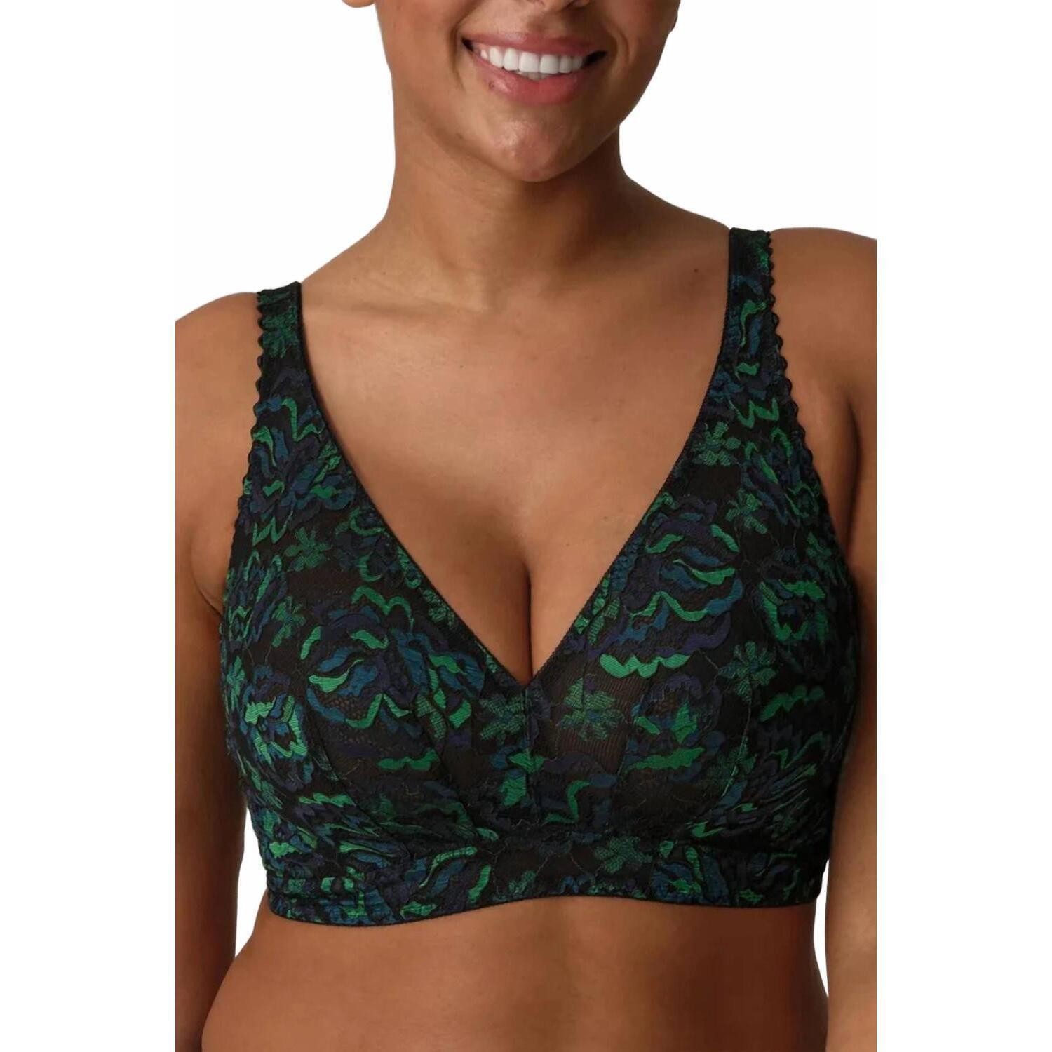 New Primadonna San Angel Bralette In Peacock Feather
